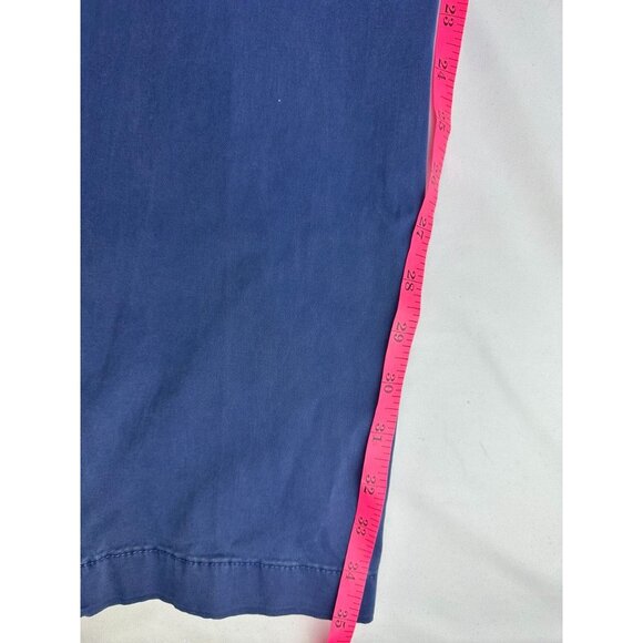 NWT PETER MILLAR Crown Crafted Concorde Garment Dyed Navy Pants 36x35 MSRP $200 - Picture 8 of 8